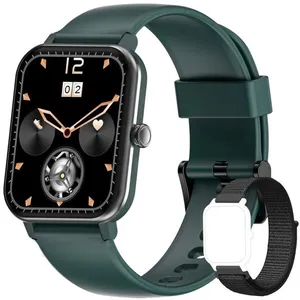 Montre Connectée Homme Femme Smartwatch IOWODO R3PRO Montre Sport bluetooth 1,5" Étanche IP68 Compatible Android et iOS VertVendu parcdiscount