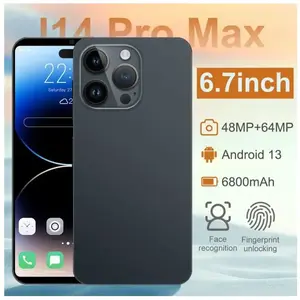 SURENHAP 14 ProMax 6.7in Téléphone Intelligent, Ten Core 2G 5G WiFi, 4GB+64GB, 8MP+16MP, 7000mAh Android 11.0 Noir pas cher