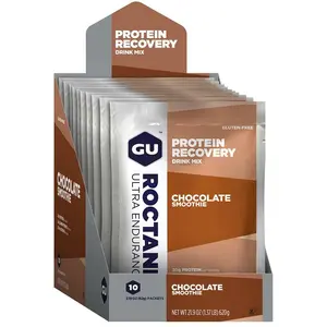 Gu Récupération Roctane Chocolat Onctueux 10 Unités pas cher