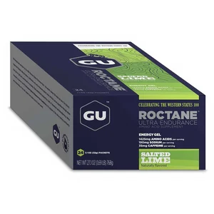 Gu Boîte De Gels Énergétiques Salés Roctane Lime 24 Unités pas cher