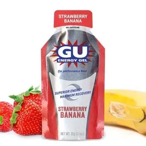 Gu Boîte De Gels énergétiques Fraise Et Banane 24 Unités pas cher