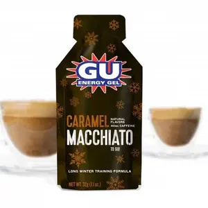 Gu Boîte De Gels énergétiques Caramel Et Macchiato 24 Unités pas cher