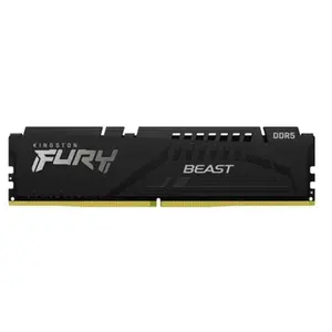 Comparateur de prix : Kingston FURY Beast Black XMP DDR5 64 Go 5200 MT/s CL40 DIMM Lot de 4 mémoires pour jeu d'ordinateur de bureau   KF552C40BBK4-64