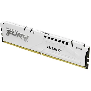 Mémoire RAM - Kingston - FURY Beast - 16 Go - DDR5 - 5600 MHz - Blanc