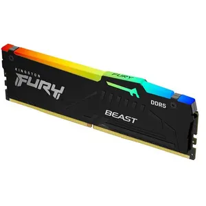Mémoire vive KINGSTON 8Go DDR5 CL30 DIMM FURY Beast RGB EXPO