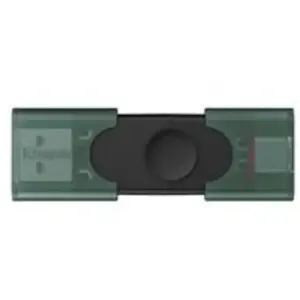 Kingston 128 Go USB-A + USB-C 3.2 Gen 1 DataTraveler DuoG2 (128 Go, USB-A, USB-C), Clé USB, Vert, Noir pas cher