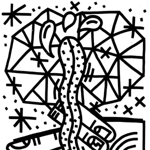 Comparateur de prix : Hakuna Kulala Makila Vinyle Blanc et Noir