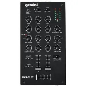 GEMINI Table de mixage - 2 entrées + BT pas cher