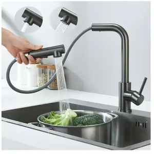 CECIPA Mitigeur Cuisine avec Douchette Extractible Robinet Cuisine avec 2 Typ... pas cher