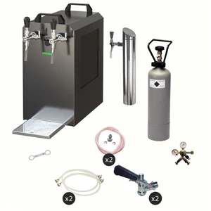 ich-zapfe Complete set - Biertap -  STREAM 80 bierkist, doorstroomkoel... pas cher