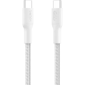 Belkin Câble BoostCharge Pro USB-C vers USB-C 240W - Blanc - 1 m pas cher