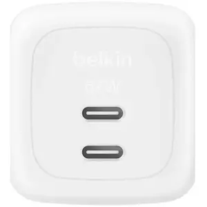 Belkin CARGADOR 67W DUAL USB-C WITH PPS WH, Intérieure, Secteur, Blanc (67 W), Chargeur USB, Blanc pas cher