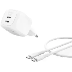 Belkin BoostCharge Pro avec câble USB-C (50 W), Chargeur USB, Blanc pas cher