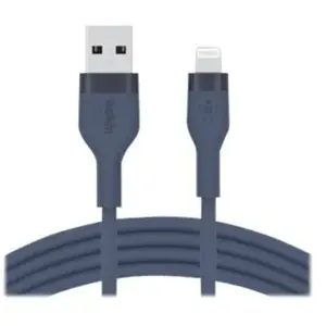 Belkin BOOST CHARGE - Câble Lightning - USB mâle pour Lightning mâle - 1 m - bleu - pour Apple iPad/iPhone/iPod (Lightning) pas cher