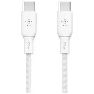 Belkin Câble USB-C vers USB-C renforcé (blanc) - 3 m pas cher