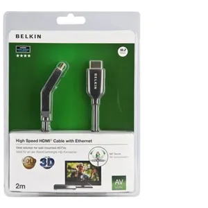 BELKIN - DUAL-SWVEL HSPD W ETHRNT - CABLE HDMI M M pas cher