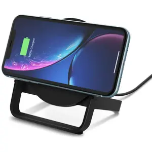 Comparateur de prix : BELKIN Chargeur à induction Boost Up Wireless Stand - 10 W - Noir - Adaptateur PSU inclus