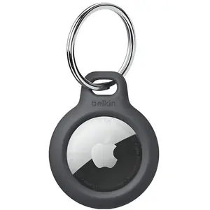 Support sécurisé avec porte-clés Belkin pour AirTag Noir pas cher