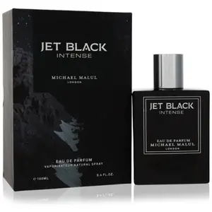Michael Malul Jet Black Intense Eau De Parfum Spray 100 Ml For Men pas cher