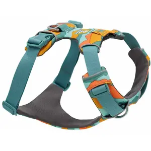 Comparateur de prix : RUFFWEAR Harnais frontal pour chien de très petite taille, harnais en Y réfléchissant, réglable, confortable, rembourré, harnais anti-traction, 2 attaches de laisse et anneau en V, taille XS, Spring