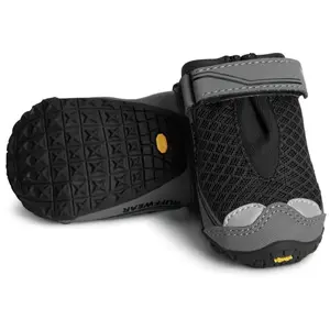 Ruffwear Grip Trex Boots - S - Obsidian Black - Set van 2 pas cher