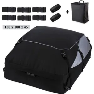 TOOLUCK Coffre De Toit Voiture - 130 x 100 x 45 cm - 580 Litres - 900D...Vendu parcdiscount