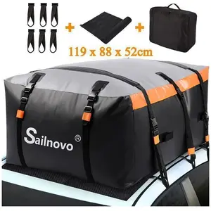 Coffre de toit - Sailnovo - 580 L/20 Pieds Cubes -Sac De Toit Souple I...Vendu parcdiscount