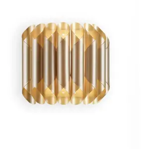 Nouvelle applique murale moderne dorée Cm. 32x16x30h pas cher