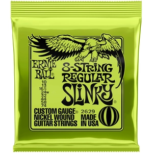 Comparateur de prix : Ernie Ball Ernie Ball - 2629 - Regular Slinky - Jeu De 8 Cordes