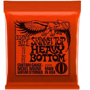 Comparateur de prix : Jeu de cordes - Ernie Ball - EP02215 Slinky Light top - heavy bottom