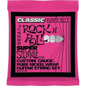 Ernie Ball Slinky 2253 Super light 9-42 pas cher