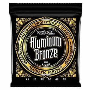 Comparateur de prix : Ernie Ball 2568 11-52 Jeu de cordes guitare folk