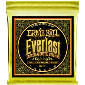 Ernie Ball Cordes Guitare Acoustique EP02558 - 11/52 EP025581 pas cher