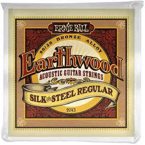 Ernie Ball Cordes 2043 Regular silk pas cher