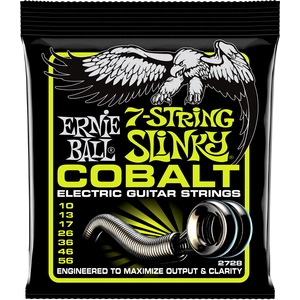 Comparateur de prix : Ernie Ball Cordes Cobalt Slinky 7 10-56