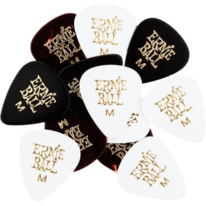 Ernie Ball 9178 - Mediators standard sachet de 12 panaché 0,72mm