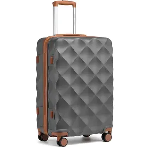 British Traveller Valise Cabine 61x42x26cm, Valise Rigide Ultra Légère... pas cher