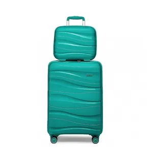 Kono Set de 2 Valise Cabine Rigide Valises de Voyage 55cm à 4 roulette...
