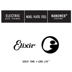 Elixir 15435 - Corde basse électrique au détail Filé 135 pas cher