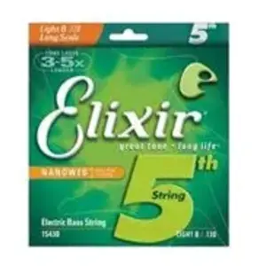 ELIXIR CORDE BASSE NANOWEB 130 LIGHT pas cher