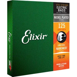 ELIXIR CORDE BASSE NANOWEB 125 pas cher