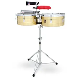 Latin Percussion LP257-B Tito Puente 14" & 15" Timbales Messing timbales met traditionele tuning pas cher