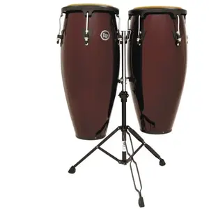 Latin Percussion LP647NY-DW City Series congaset dark wood pas cher
