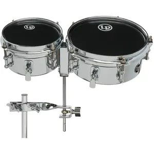 Latin Percussion LP845-K 6" & 8" Mini Snare Timbales mini trommel set pas cher