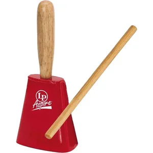 Latin Percussion LPA900 Aspire EZ Grip Cowbell Red handheld cowbell pas cher