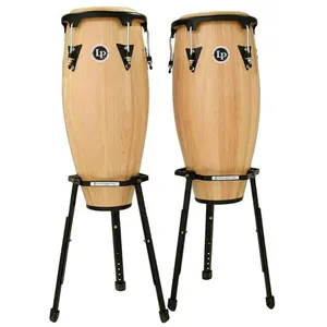 Latin Percussion LPA646B-AW LP Aspire Wood Congas 10 +11 sur pieds