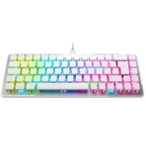 Comparateur de prix : Clavier gaming optique et mécanique sans fil - Vulcan II Mini - Blanc