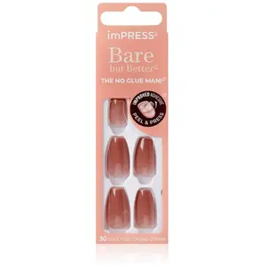 KISS, Nail art + faux ongles, Ongles adhésifs ImPRESS Bare but Better ... pas cher