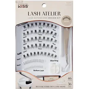 KISS, Faux cils, Lash Atelier Design 02 False Eyelash Set (Cils artificiels) pas cher