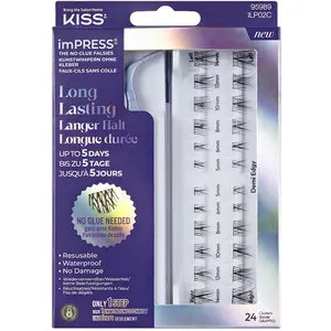 KISS, Faux cils, Impress False Eyelashes 02 - Long Lasting Press On Eyelashes (Cils artificiels) pas cher